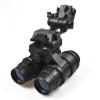 Airsoft Tactical PVS15 Night Vision Goggles Dummy Binoculars with Helmet Mount No Function NVG Model for Tactical Decoration and Props(Black) view 1