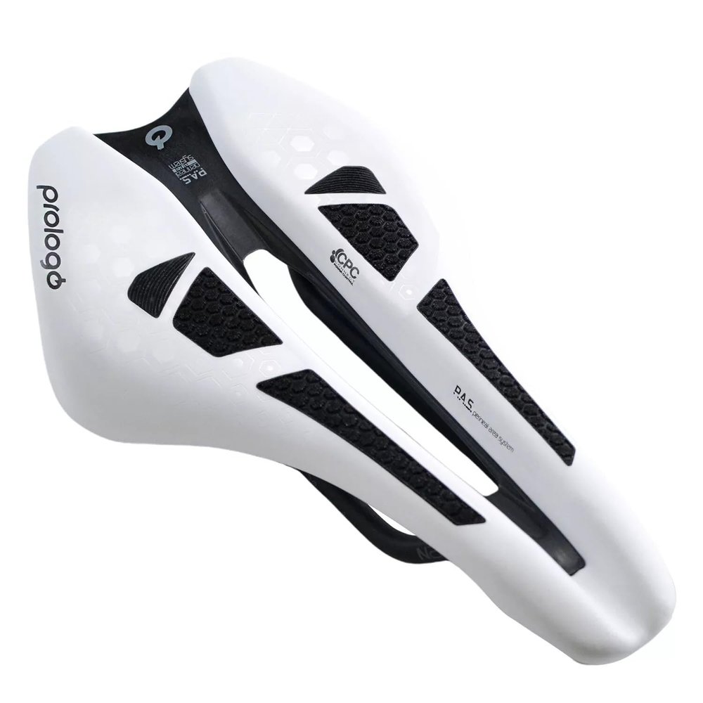 Prologo Dimension TRI CPC NACK Rail Triathlon Time Trial Saddle 143mm,White,PR3106