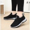 CPMBFDC Womens Snow Boots Men Womens Winter Snow Boots Warm Fur Lined Ankle Boots Slip On Outdoor Non-Slip Ankle Boots (Black-Women,Women 7/Men 6) view 2