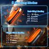 Hand Warmers Rechargeable, Electric Dual-Sided Heating with LED Display & Flashlight, Max 127, 13Hrs Long Lasting Pocket Heater for Raynauds, Golf, Hunting, Camping, Birthday Gifts for Men Women view 2