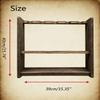 QIXIN Lightsaber Stand Wooden Light Saber Mount Lightsaber Wall Mount Holder Decorative Stand can Hold 5 Lightsaber view 4