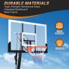 GarveeLife Basketball Hoop Outdoor 5.2-10 ft Portable, 47 in Shatterproof Backboard & Rebound Plate & Quick Adjustable Basketball Goal System for Kids/Adults in Swimming Pool/Driveway/Backyard view 3