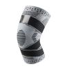 KGXUELING 1 Pc Compression Knee Sleeve Knee Support with Patella Pad Side Stabilizers Knee Braces for Relief Meniscus Tear Joint Pain view 1
