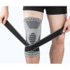 KGXUELING 1 Pc Compression Knee Sleeve Knee Support with Patella Pad Side Stabilizers Knee Braces for Relief Meniscus Tear Joint Pain view 2