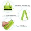 PATIKIL Mini Golf Club Bag, Portable Lightweight Club Carry Bag with Adjustable Strap for Men Women Golfer Pouch Driving Range Carrier Course Training Practice Case Grass Green view 4