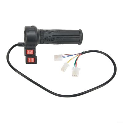1 Pair Accelerator Handle Electric Bike Throttle Grip Electric Bicycle Replacement Parts(D)