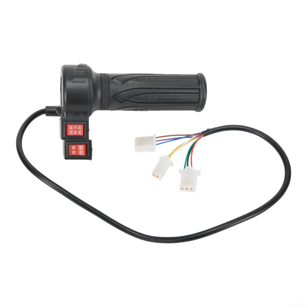 1 Pair Accelerator Handle Electric Bike Throttle Grip Electric Bicycle Replacement Parts(D)