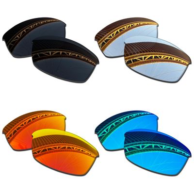 LenzProse 1.5MM Polarized Replacement Lenses for Oakley Flak Jacket OO9008 63mm Sunglasses, Anti-Scratch | Perfectly Fit