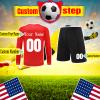 Soccer Goalie Jersey Custom Goalie Shirt with Name Number Team Logo Personalized Goalkeeper Jersey Kit for Kids Adults view 4