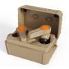 HELETUL Active Shooting Electronic Earplug Noise Cancelling Reduction Sound Surpression In-ear Ear Plug, NRR 24dB, with Charing Case for Gun Range Hunting