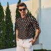 AYUNIX Halloween Butt Golf Shirts for Men Funny Golf Polos Short Sleeve Quick Dry Polo Shirts Halloween Costume Outfit view 3