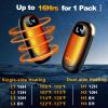 Hand Warmers Rechargeable-Electric Hand Warmers, Max 16 Hrs Warmth Up to 127, LED Display & Flashlight, Dual-Side Heating Portable Heater for Golf Hunting Camping for Men Women, Valentine's Day Gifts view 2