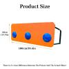 BXKCFYBSQ Foldable Football Rebound Board,Portable Soccer Wall Rebounder Trainer,Impact Resistant Adjustable Angle,for Passing and Control Skills Training view 2
