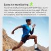ASHATA Smart Ring Fitness Tracker, Smart Ring for Men, Fitness Trackers for Women, Simple Couple BT Fashion Ring Fast Charging Sports Monitoring Ring for Sports Sleep (9#) view 3