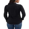 Wrangler Western Women's Retro Button-Down Shirt, Black, X-Small view 2