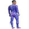 TSSOE Animal Bodysuit for Men Full Length Gloved Sleeve Padded Tail Footed Rompers Cosplay Jumpsuit Type I X-Large view 4