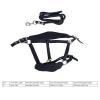 Horse Halter Leash Set, Prevent Rubbing Horse Halter Set, Adjustable Horse Training Halter with 2m Horse Leash, for Training Daily (M (50-115cm / 19.69-45.28in)) view 2