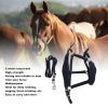 Horse Halter Leash Set, Prevent Rubbing Horse Halter Set, Adjustable Horse Training Halter with 2m Horse Leash, for Training Daily (M (50-115cm / 19.69-45.28in)) view 4