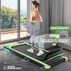 FUNMILY Walking Pad Treadmill with Incline, Portable Under Desk Treadmills for Home 300 lbs Weight Capacity, 2.5HP Quiet Electric Jogging Running Machine with Remote Control and LED Display view 2
