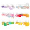 30 Pairs Weird Cute Funny Fun Dangle (or Clip on) Earrings set for Women Unique Bear Duck Mushroom Fruit Flowers Food Animal Drop Dangle Aesthetic Earrings Gifts for Women (clip on) view 1