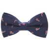 Branduce Navy Blue Christmas Bow Tie for Men Silk Woven Festival Theme Bow tie Christmas Pattern Mens Bowties (BB08-38) view 1