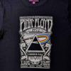 Pink Floyd Carnegie Hall Poster Kids T Shirt Size X-Small (3/4 Yrs) Black view 2
