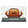 FANTASYJOCKS Custom Acrylic Football Display Case - Includes Laser Engraving view 1