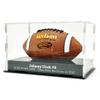 FANTASYJOCKS Custom Acrylic Football Display Case - Includes Laser Engraving view 2