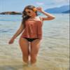 AI'MAGE Sarong Wraps for Women Swimsuit Coverup Sheer Beach Bathing Suit Chiffon Cover Up Skirt for Swimwear S-3XL Caramel view 2