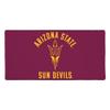 Arizona State University Sun Devils Logo Large Gaming Mouse Pad Desk Mat with Stitched Edges, Non-Slip Base for Gamer, Home and Office, 31.5 x 15.7 view 1