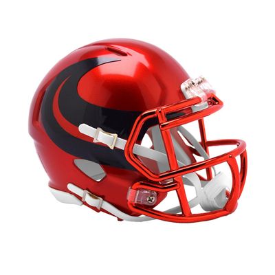 Riddell Houston Texans (2024) Red Alternate Speed Mini Helmet