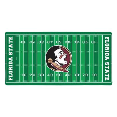 Florida State University FSU Seminoles Football Large Gaming Mouse Pad Desk Mat with Stitched Edges, Non-Slip Base for Gamer, Home and Office, 31.5 x 15.7
