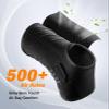 WHCOOL Slim-Fit Ankle Brace for Sprained Ankle, Quick Lace Up Ankle Support for Women Men With 2 Auto-Shaped Pads, Air Fabric Cool Ankle Stabilizer for Injury Recover, Running,Sports, L(13-14) view 4