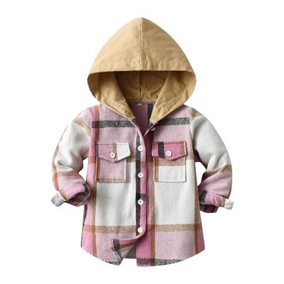 Baby Toddler Boys Long Sleeve Shirt Flannel Buffalo Plaid Shirts Button Down Jacket Top Outfit Fall Winter Clothes (G, 4-5 Years)