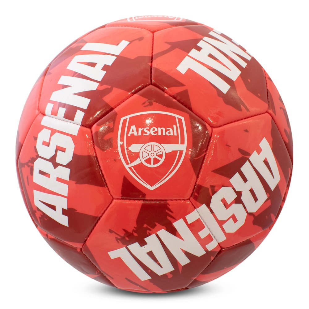Hy-Pro Officially Licensed Arsenal F.C. Football  Size 5, Graffiti Design, Arsenal Merchandise, The Gunners, Training, Match, Collectible for Kids and Adults