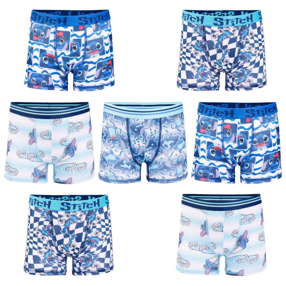 Disney Lilo & Stitch Amazon Exclusive Athletic Boxer Briefs in sizes 2/3T, 4T, 4, 6, 8 & 10