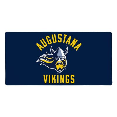 Augustana University Vikings Logo Large Gaming Mouse Pad Desk Mat with Stitched Edges, Non-Slip Base for Gamer, Home and Office, 31.5 x 15.7