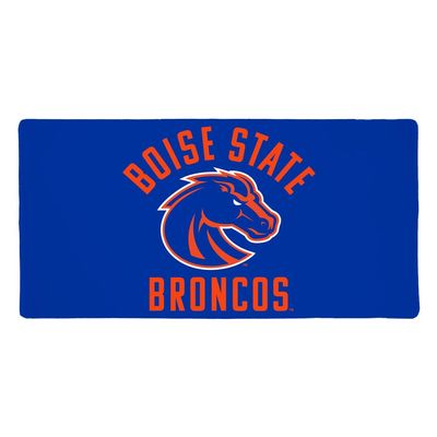 Boise State University BSU Broncos Logo Large Gaming Mouse Pad Desk Mat with Stitched Edges, Non-Slip Base for Gamer, Home and Office, 31.5 x 15.7