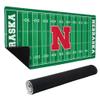 University of Nebraska Cornhuskers Football Large Gaming Mouse Pad Desk Mat with Stitched Edges, Non-Slip Base for Gamer, Home and Office, 31.5 x 15.7 view 2