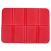 NOENNULL Portable Lightweight Mini Folding Mat, Foam Sitting Pad for Outdoor Activities, Foldable Kneeling and Seat Cushion for Comfort (Red) view 1