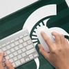 Michigan State MSU Spartans Primary Stripe Large Gaming Mouse Pad Desk Mat with Stitched Edges, Non-Slip Base for Gamer, Home and Office, 31.5 x 15.7 view 3