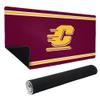 Central Michigan University CMU Chippewas Primary Logo Stripes Large Gaming Mouse Pad Desk Mat with Stitched Edges, Non-Slip Base for Gamer, Home and Office, 31.5 x 15.7 view 2