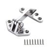 Vleant 316 Stainless Steel Hatch Hinges (1 Pack) - 92 * 73mm Marine Grade Heavy-Duty Long Reach Door Hinges with Removable Pin & 8 Screws - Hardware for Boats, Yachts and RVs view 1