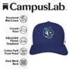 California State University San Marcos Primary Logo Official Collegiate Team Logo Adjustable Snapback Trucker Hat - Unisex for Men and Women, Royal view 2