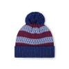 FOCO New York Giants NFL Womens Cozy Knit Metallic Thread Pom Beanie view 2