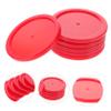 Anneome 6pcs Ice Hockey Pucks Plastic Table Hockey Pucks Replacement for Table Accessories Small Sturdy Smooth view 4