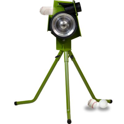 Mound Yeti-1 Baseball Softball Pitching Machine, 30 to 60 MPH Youth and Adult Single Wheel Pitching Machine for Baseball and Softball, Training Equipment, YETI-1