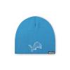FOCO Carolina Panthers NFL Basic Primary Logo Skull Beanie - Glacier Blue view 1