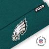 FOCO Philadelphia Eagles NFL Basic Primary Logo Pom Beanie - Midnight Green view 3