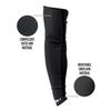1 Pair Nxtrnd Compression Arm Sleeves for Men, Breathable Football, Basketball, Baseball Accessory, Adult & Kids (Youth, Black) view 3